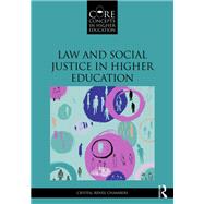 Book cover for Law and Social Justice in Higher Education