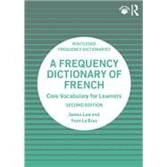 Book cover for A Frequency Dictionary of FrenchCore Vocabulary for Learners