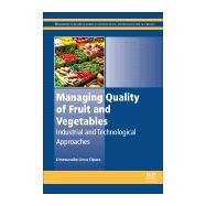 Book cover for Managing Quality of Fruit and Vegetables