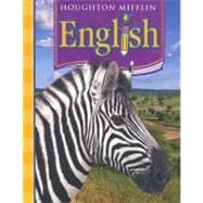 Book cover for Houghton Mifflin English Student Edition Level 5