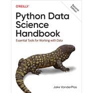 Book cover for Python Data Science Handbook