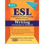 Book cover for ESL Intermediate/Advanced Writing (English as a Second Language