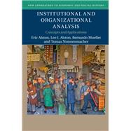 Book cover for Institutional and Organizational Analysis
