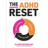 Book cover for The ADHD Reset Shift Your Mindset. Find Clarity. Unlock Your Magic.