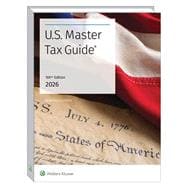 Book cover for U.S. MASTER TAX GUIDE 2026
