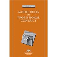 Book cover for Model Rules of Professional Conduct, 2022 Edition