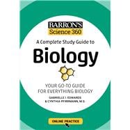 Book cover for Barron's Science 360: A Complete Study Guide to Biology with Online Practice