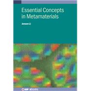 Book cover for Essential Concepts in Metamaterials