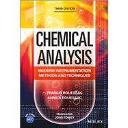 Book cover for Chemical Analysis Modern Instrumentation Methods and Techniques