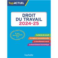 Book cover for Top'Actuel Droit du travail 2024-2025