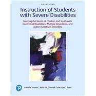 Book cover for INSTRUCT.OF STUD.W/SEVERE...-W/ETEXT