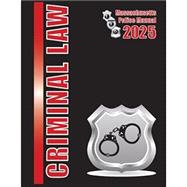 Book cover for 2025 Criminal Law Manual Part Number (Part #14170)
