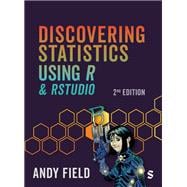 Book cover for Discovering Statistics Using R and RStudio