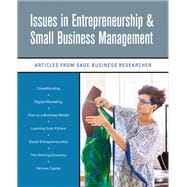 Book cover for Issues in Entrepreneurship & Small Business Management
