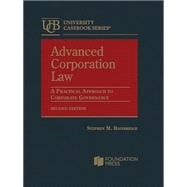 Book cover for Advanced Corporation Law(University Casebook Series)