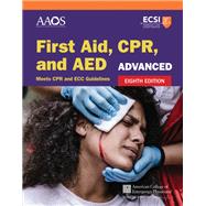 Book cover for Advanced First Aid, CPR, and AED