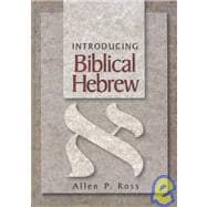 Book cover for Introducing Biblical Hebrew
