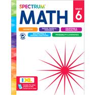 Book cover for Spectrum Math, Grade 6