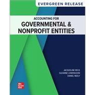 Book cover for Accounting for Governmental & Nonprofit Entities: 2025 Release [Rental Edition]