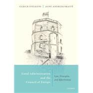 Book cover for Good Administration and the Council of Europe Law, Principles, and Effectiveness