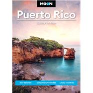 Book cover for Moon Puerto Rico Best Beaches, Outdoor Adventures, Local Favorites
