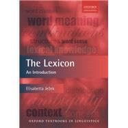 Book cover for The Lexicon An Introduction