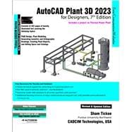 Book cover for AutoCAD Plant 3D 2023 for Designers