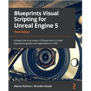 Book cover for Blueprints Visual Scripting for Unreal Engine 5