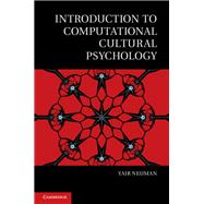 Book cover for Introduction to Computational Cultural Psychology