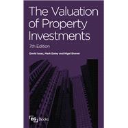 Book cover for The Valuation of Property Investments