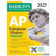 Book cover for AP European History Premium, 2025: Prep Book with 5 Practice Tests + Comprehensive Review + Online Practice