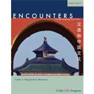 Book cover for Encounters : Chinese Language and Culture, Student Book 2