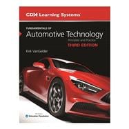 Book cover for Fundamentals of Automotive Technology, Bundle Textbook, Ebook, and CDX Online 2 Year Access