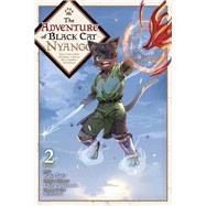 Book cover for The Adventure of Black Cat Nyango, Vol. 2