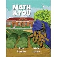 Book cover for Math & YOU- Grade 7 Student Edition