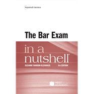 Book cover for The Bar Exam in a Nutshell(Nutshells)
