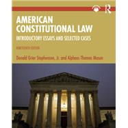 Book cover for American Constitutional Law