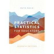 Book cover for PRACTICAL STATISTICS FOR EDUCATORS