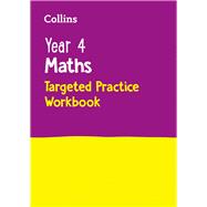 Book cover for Year 4 Maths Targeted Practice Workbook