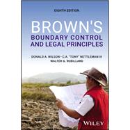 Book cover for Brown's Boundary Control and Legal Principles