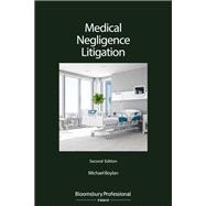 Book cover for Medical Negligence Litigation