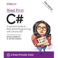 Book cover for Head First C#