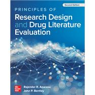Book cover for Principles of Research Design and Drug Literature Evaluation, Second Edition
