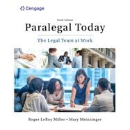 Book cover for Paralegal Today: The Legal Team at Work