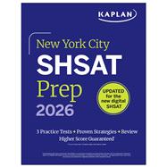 Book cover for New York City SHSAT Prep 2026 3 Practice Tests + Proven Strategies + Review