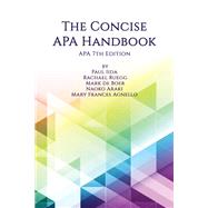 Book cover for The Concise APA Handbook: APA 7th Edition
