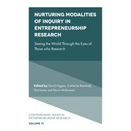 Book cover for Nurturing Modalities of Inquiry in Entrepreneurship Research