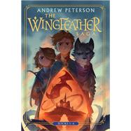 Book cover for Wingfeather Saga Boxed Set On the Edge of the Dark Sea of Darkness; North! Or Be Eaten; The Monster in the Hollows; The Warden and the Wolf King