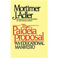 Book cover for The Paideia Proposal