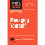 Book cover for HBR's 10 Must Reads on Managing Yourself, Updated and Expanded (featuring How Will You Measure Your Life? by Clayton M. Christensen)